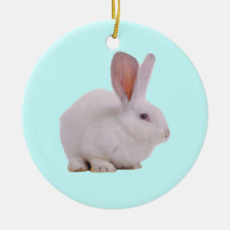 Ornamento De Cerâmica Coelhinho Bunny Kawaii Fofo