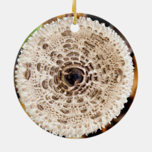 Ornamento De Cerâmica Cogumelo