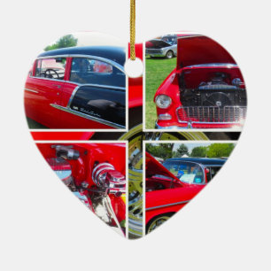 Ornamento De Cerâmica Colagem Chevrolet Sedan 1955