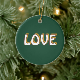 ORNAMENTO DE CERÂMICA COLAR DE AMOR PARA PRESENTE MULHERES, NAMORADA