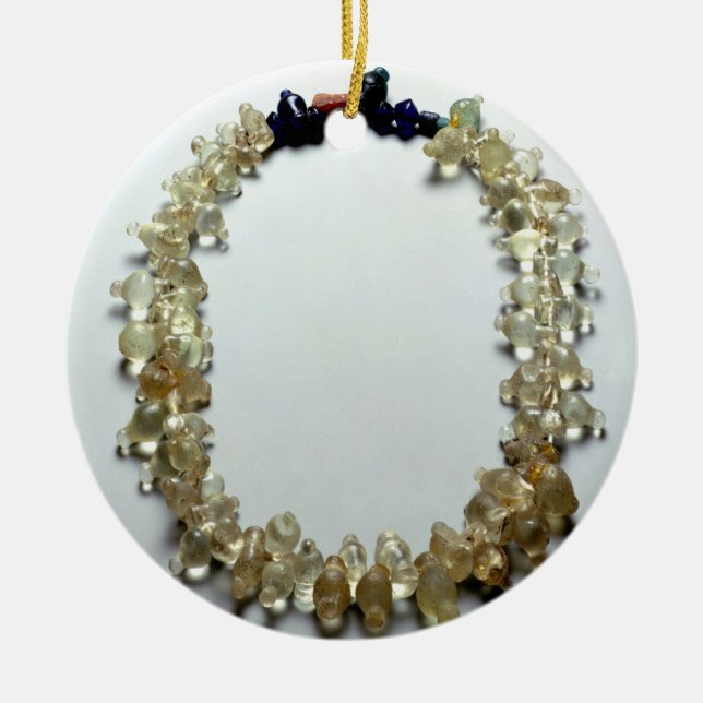 Ornamento De Cerâmica Colar, de Pritlury, idade do ferro, século IV BC (Frente)