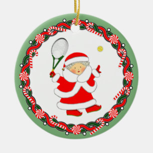 Ornamento De Cerâmica Colecionável de Natal de Tênis