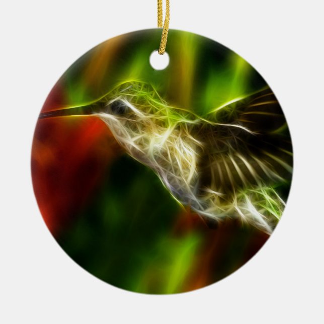 Ornamento De Cerâmica Colibri (Frente)