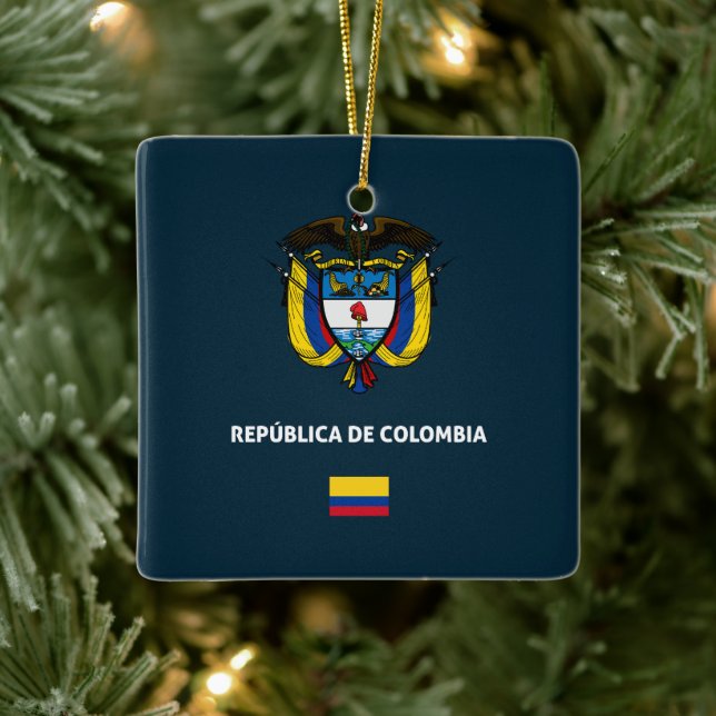 Ornamento De Cerâmica Colombia passport phone case (Árvore)
