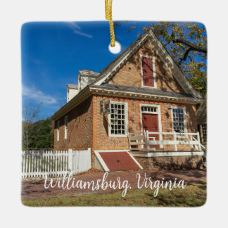 Ornamento De Cerâmica Colonial Williamsburg Virginia
