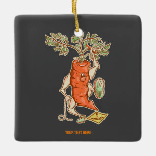 Ornamento De Cerâmica Combate a papagaios Culinária