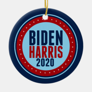 Ornamento De Cerâmica Comemoração Biden Harris 2020