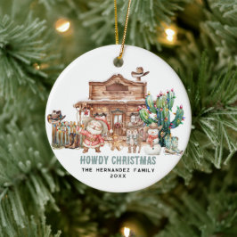 Ornamento De Cerâmica Como está o Natal | Diversão Foto do Deserto Ocide