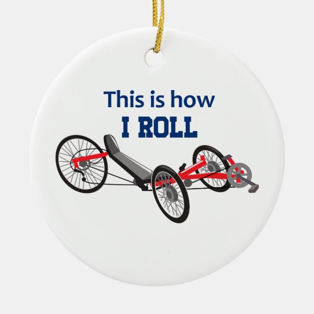 Ornamento De Cerâmica Como eu faço (Frente)