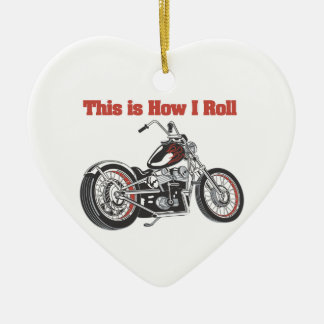 Ornamento De Cerâmica Como eu giro (motociclo)
