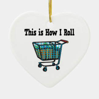 Ornamento De Cerâmica Como eu rolo carrinho de compras