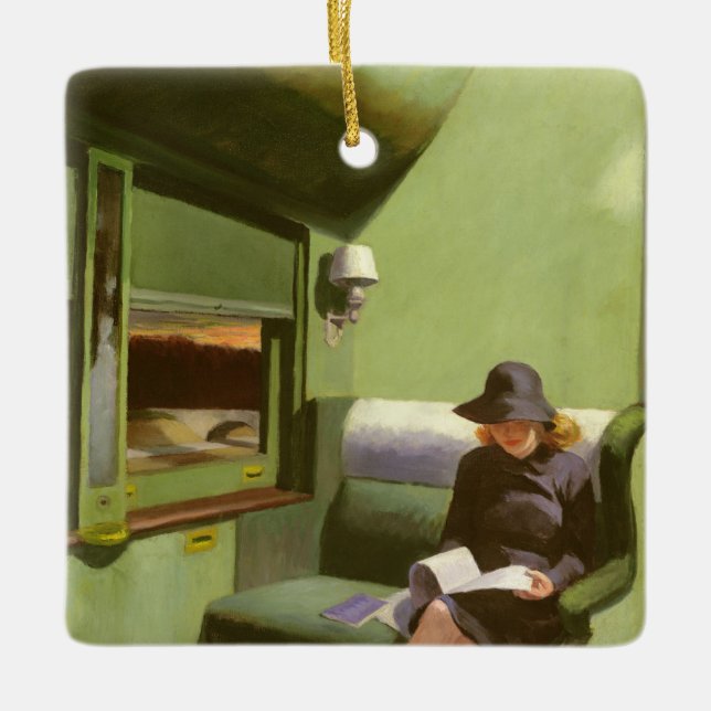 Ornamento De Cerâmica Compartimento C, carro 293 (Frente)