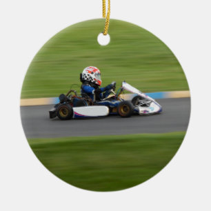 Ornamento De Cerâmica Competência de Kart