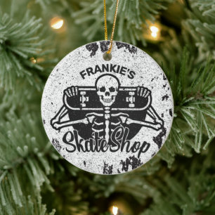 Ornamento De Cerâmica Compro de Skate de skate de NOMES ADD personalizad