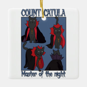 Ornamento De Cerâmica Conde Catula Mestre da Noite