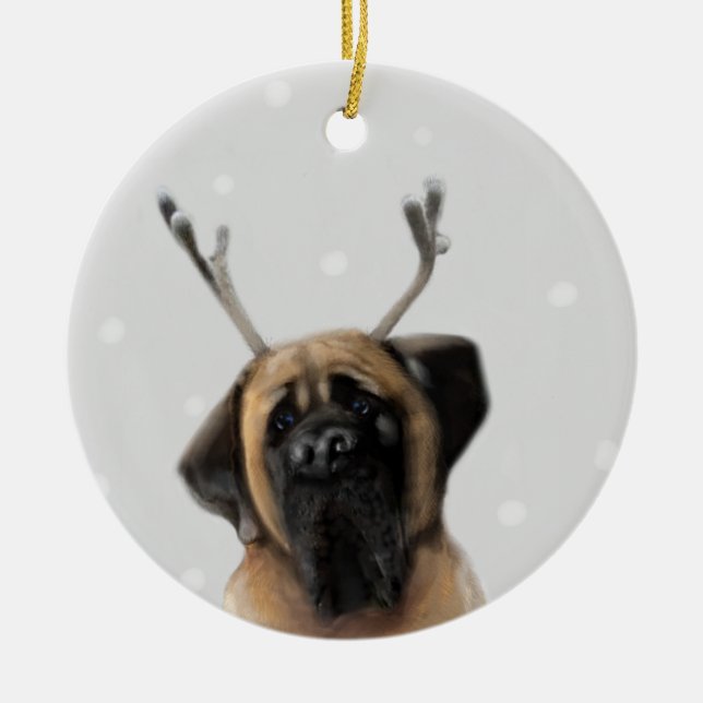 Ornamento De Cerâmica Condecoração de árvores (Frente)