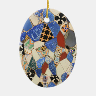 Ornamento De Cerâmica Condecoração do mosaico