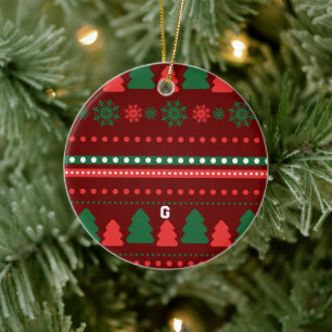 Ornamento De Cerâmica Conjunto de Etiquetas de Comida de Natal e Bebida