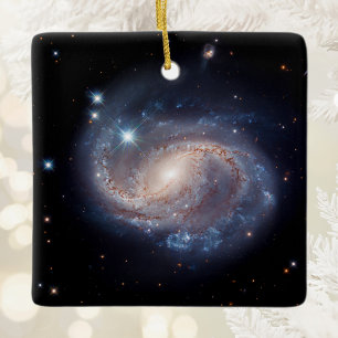 Ornamento De Cerâmica Constelação Delphinus NGC 6956