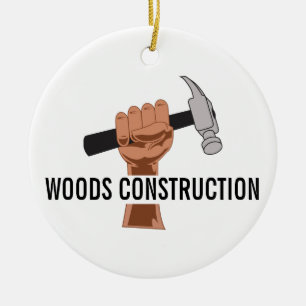 Ornamento De Cerâmica Construtor Personalizado/Construção