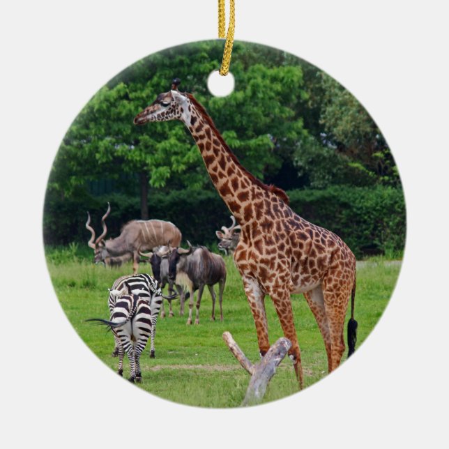 Ornamento De Cerâmica Contanto que nós formos junto (Frente)