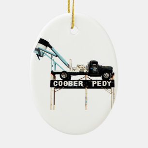 Ornamento De Cerâmica Coober Pedy, Capital Opal do Mundo