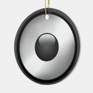 Ornamento De Cerâmica Cool and fun Music Speaker design