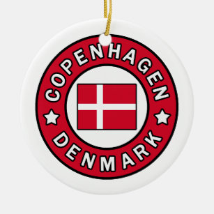 Ornamento De Cerâmica Copenhaga Dinamarca