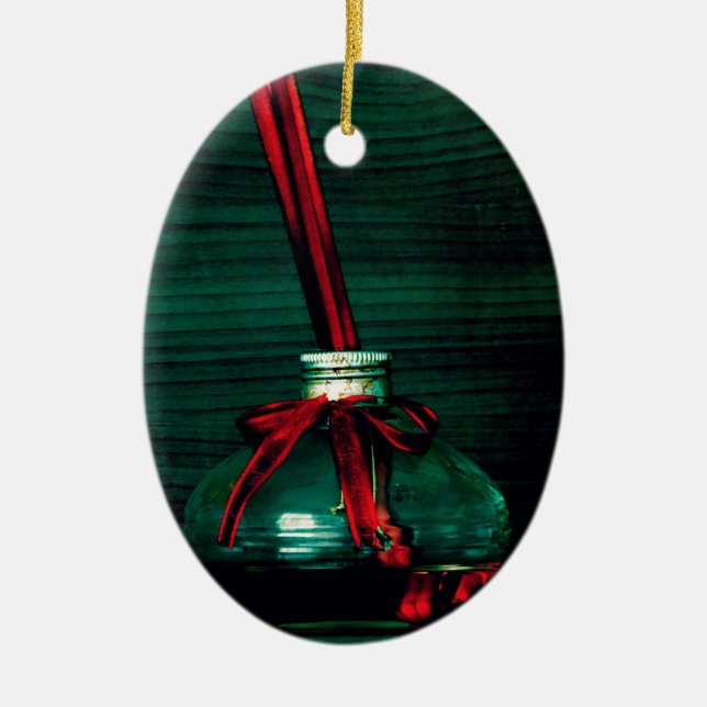 Ornamento De Cerâmica Cor 2 (Frente)