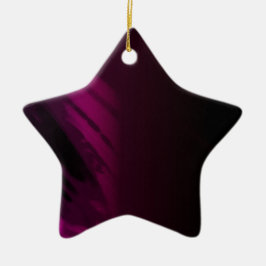 Ornamento De Cerâmica Cor do Rosa preto