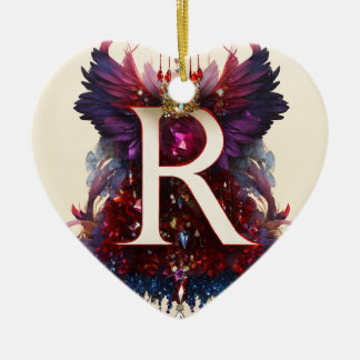 Ornamento De Cerâmica Coração