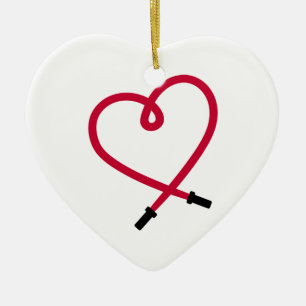 Ornamento De Cerâmica Corda de salto