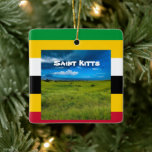 Ornamento De Cerâmica Cores de Ruas. Gatinhos<br><div class="desc">Pavilhão Cores de Gatinhos Santos Ornamento colorido inspirado pela bandeira da Rua. Gatinhos e uma bela fotografia tirada durante uma visita de um dia por navio de cruzeiro. Por https://www.zazzle.com/store/celestesheffey</div>