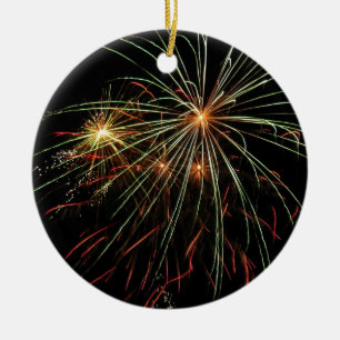 Ornamento De Cerâmica Cores do Natal