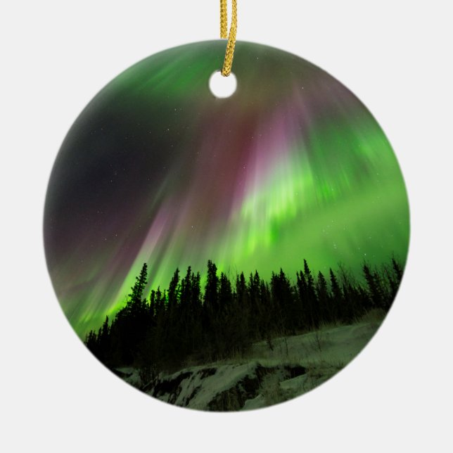 Ornamento De Cerâmica Corona Aurora (Frente)