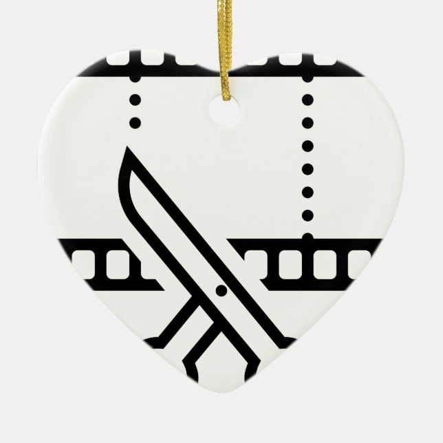 Ornamento De Cerâmica Corte do vídeo (Frente)