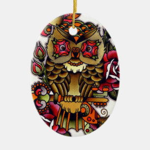 Ornamento De Cerâmica coruja