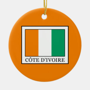 Ornamento De Cerâmica Costa do Marfim