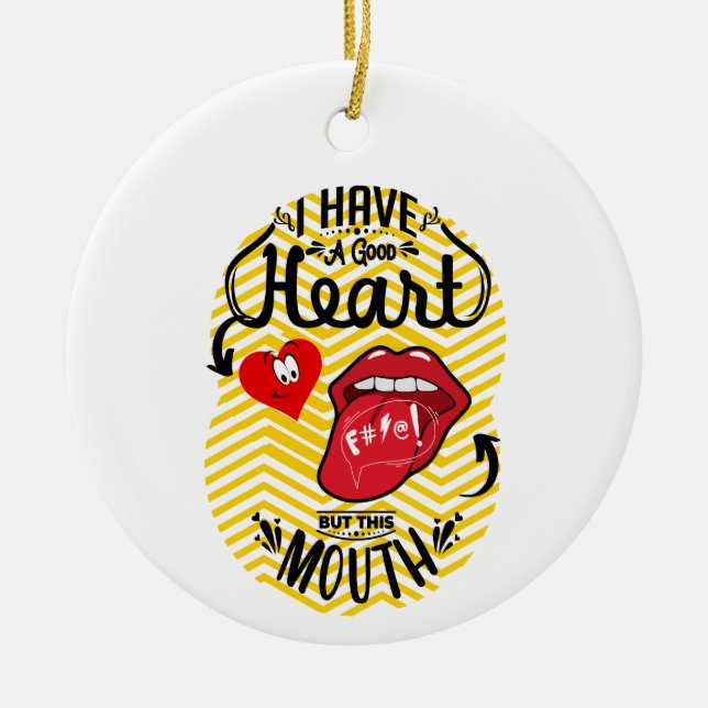 ORNAMENTO DE CERÂMICA COTES SARCASM (Frente)