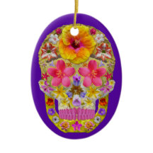 Crânio da Flor 4 - Tropical