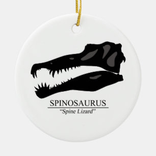 Ornamento De Cerâmica Crânio de Spinosaurus