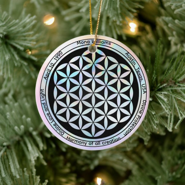 Ornamento De Cerâmica Creation Harmony Symbol  (Árvore)