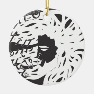 Ornamento De Cerâmica Crescimento e Harmonia