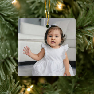 Ornamento De Cerâmica Crie Presentes de Foto de Bebê Crianças Filhos