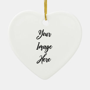 Ornamento De Cerâmica Crie seu