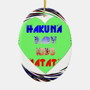 Ornamento De Cerâmica Crie seu próprio Design de bebê do coração luminos