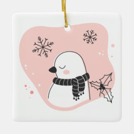 Ornamento De Cerâmica Crie seu próprio doce Natal da Tartaruga