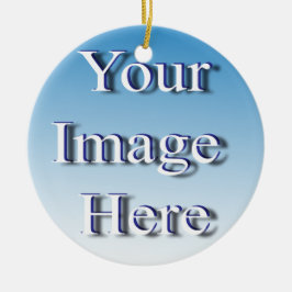 Ornamento De Cerâmica 🤍 Crie seu próprio Modelo personalizado