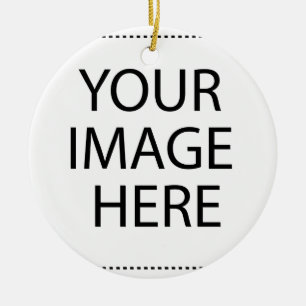 Ornamento De Cerâmica Crie seu próprio produto PERSONALIZADO