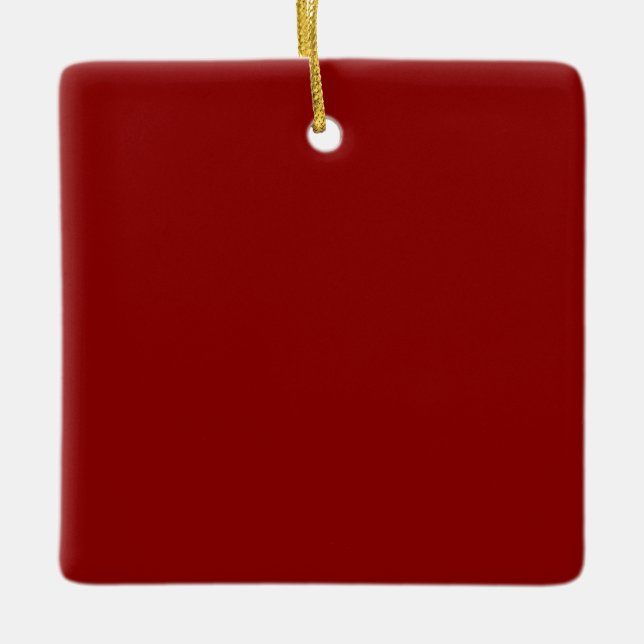 Ornamento De Cerâmica Crie seu próprio - Recrie do Scratch: (Frente)